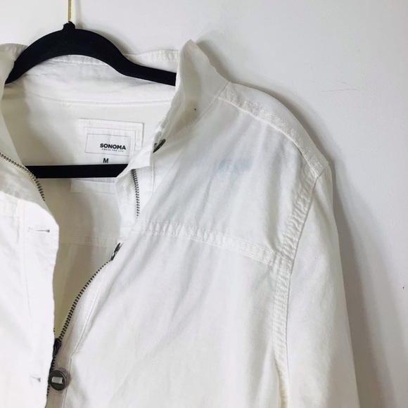 Sonoma jacket medium white linen - Picture 2 of 11
